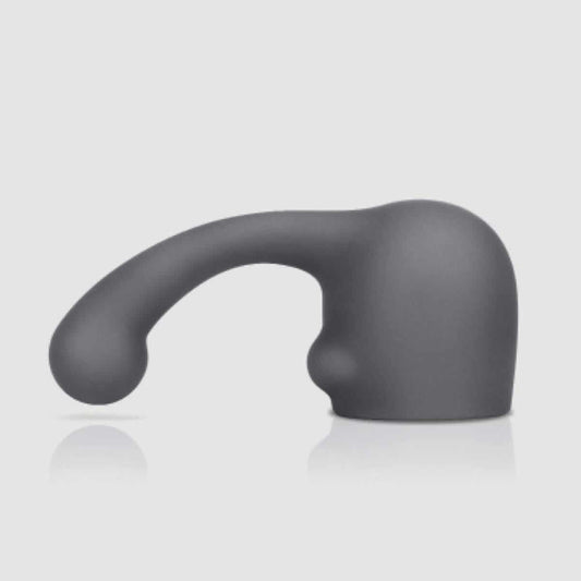 Le Wand Curve Weighted Silicone Attachment - Grey - Thorn & Feather