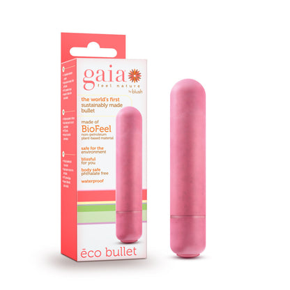 Gaia Eco Biadegradable Bullet Vibrator - Coral - Thorn & Feather