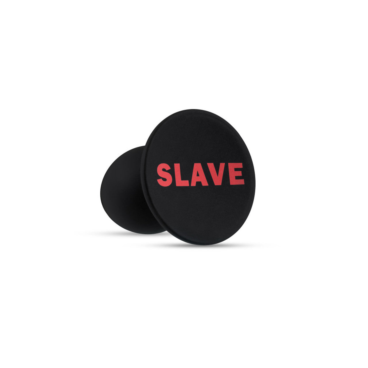Temptasia Slave Silicone Butt Plug - Black - Thorn & Feather Sex Toy Canada