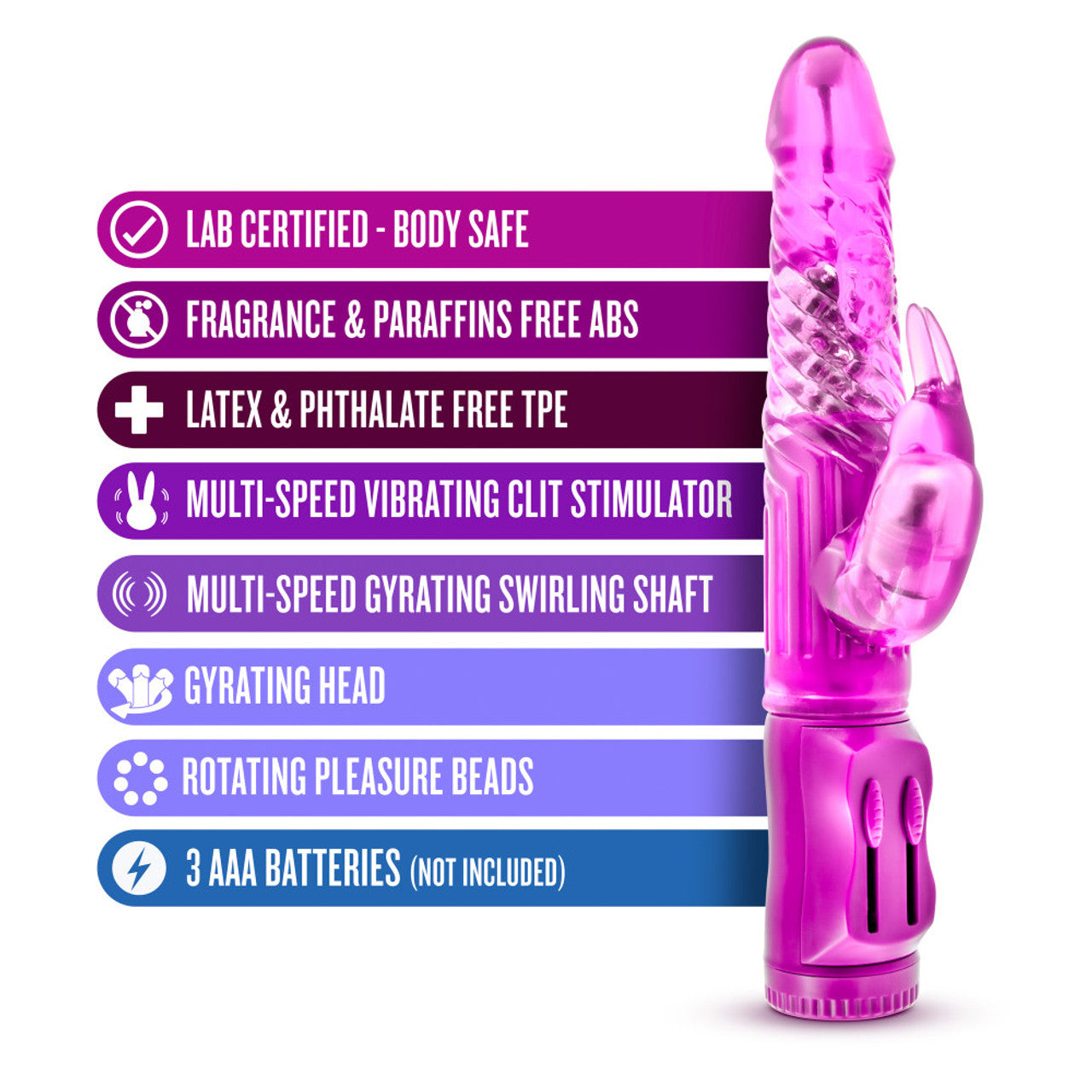 B Yours Beginner's Bunny - Pink - Thorn & Feather Sex Toy Canada