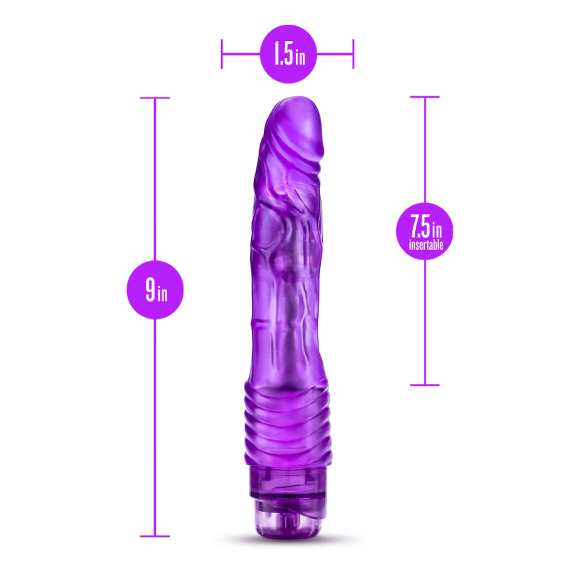 B Yours Multispeed Vibe #2 - Purple - Thorn & Feather