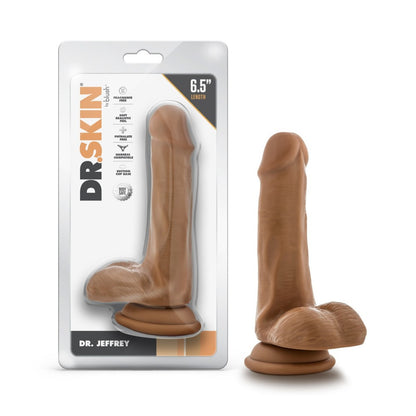Dr. Jeffrey 6.5 Inch Dildo With Balls - Tan - Thorn & Feather
