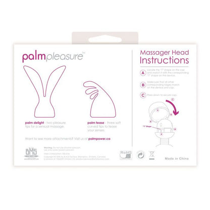 PalmPower Head Attachments - Delight & Tease - Thorn & Feather