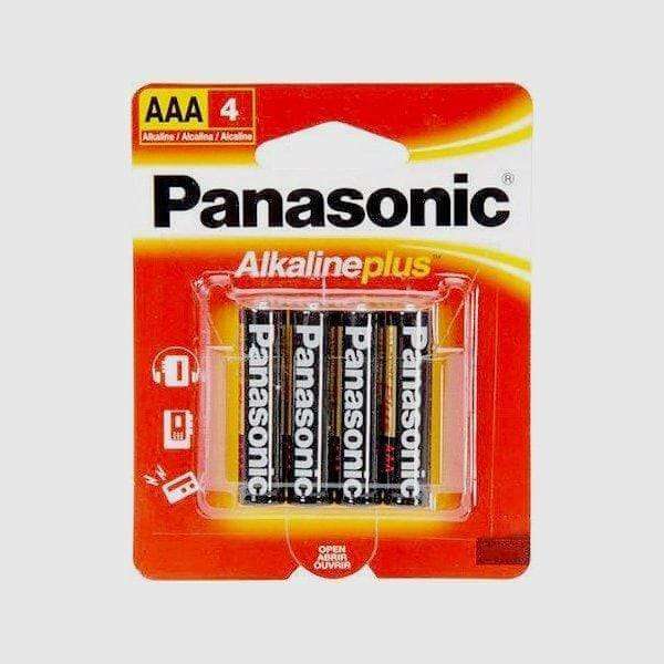 Panasonic Alkaline Plus AAA Batteries - 4 Pack - Thorn & Feather