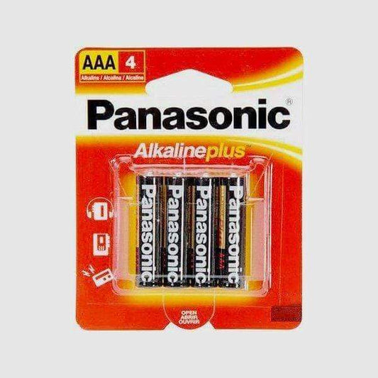 Panasonic Alkaline Plus AAA Batteries - 4 Pack - Thorn & Feather
