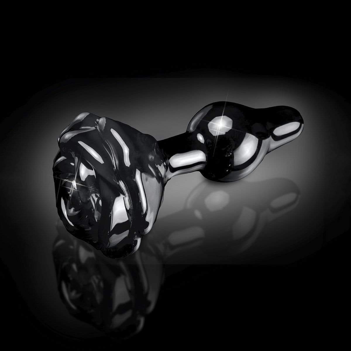 Icicles No. 77 Black Glass Wand Plug - Thorn & Feather