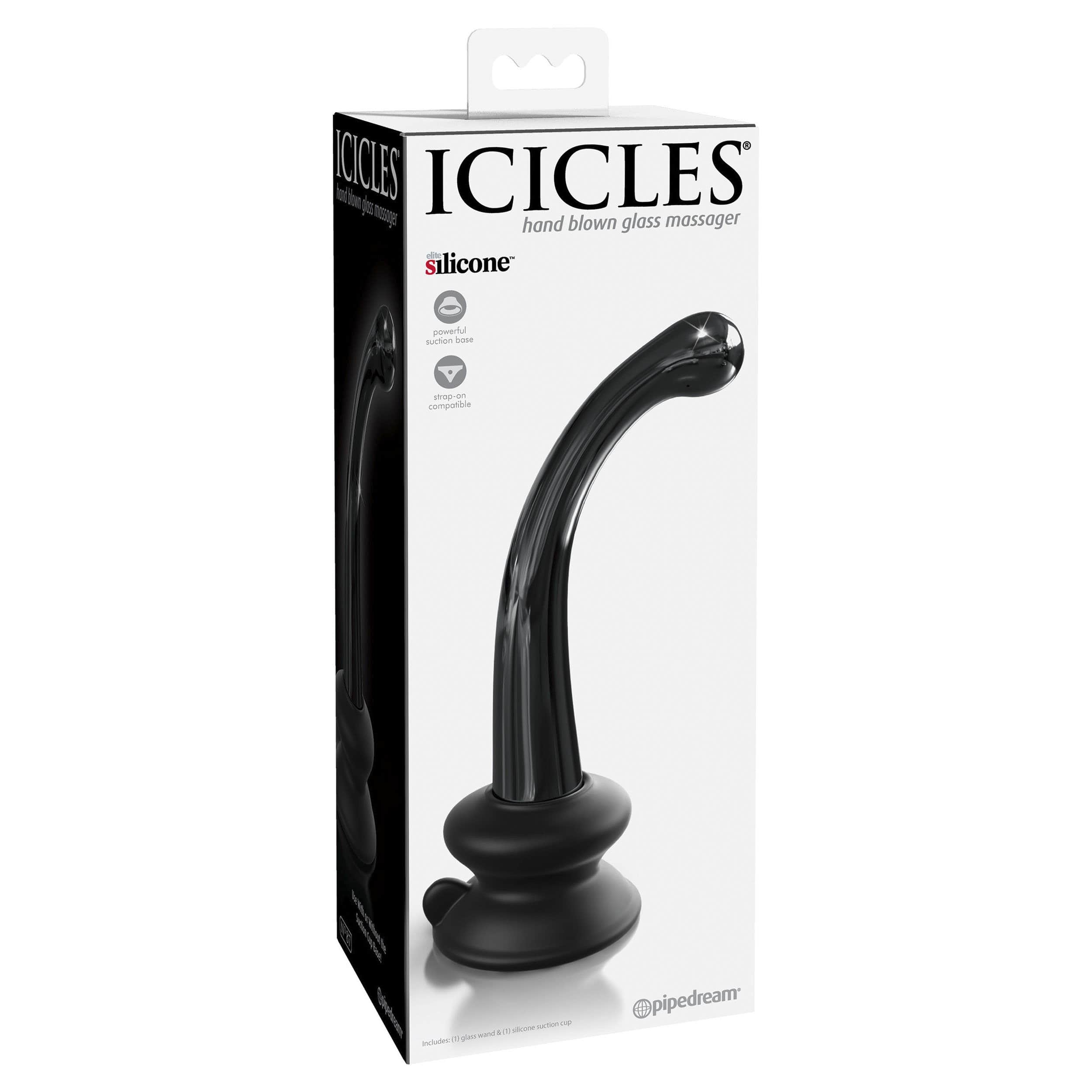 Icicles No. 87 Glass G-Spot Wand - Thorn & Feather