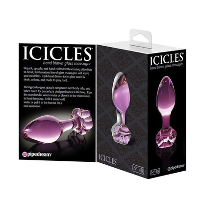 Icicles No. 48 Pink Glass Wand Plug - Thorn & Feather