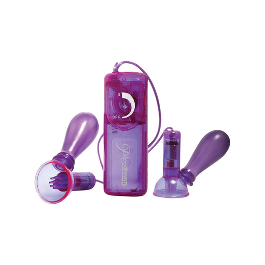 Vibrating Nipple Pumps - Thorn & Feather Sex Toy Canada