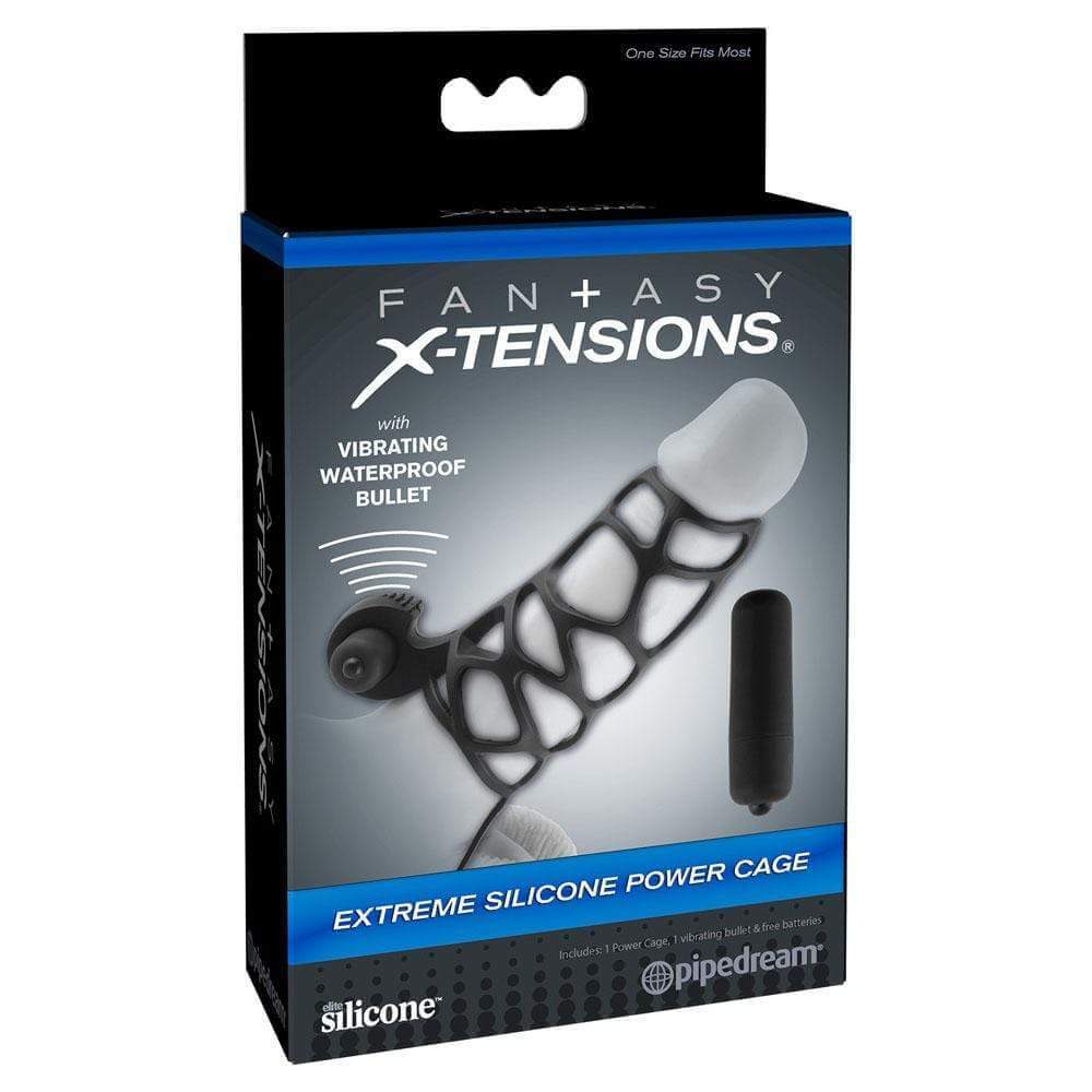 Fantasy X-tensions Extreme Silicone Power Cage - Thorn & Feather