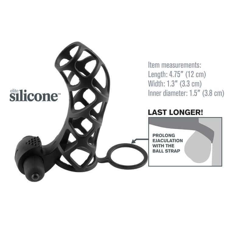 Fantasy X-tensions Extreme Silicone Power Cage - Thorn & Feather