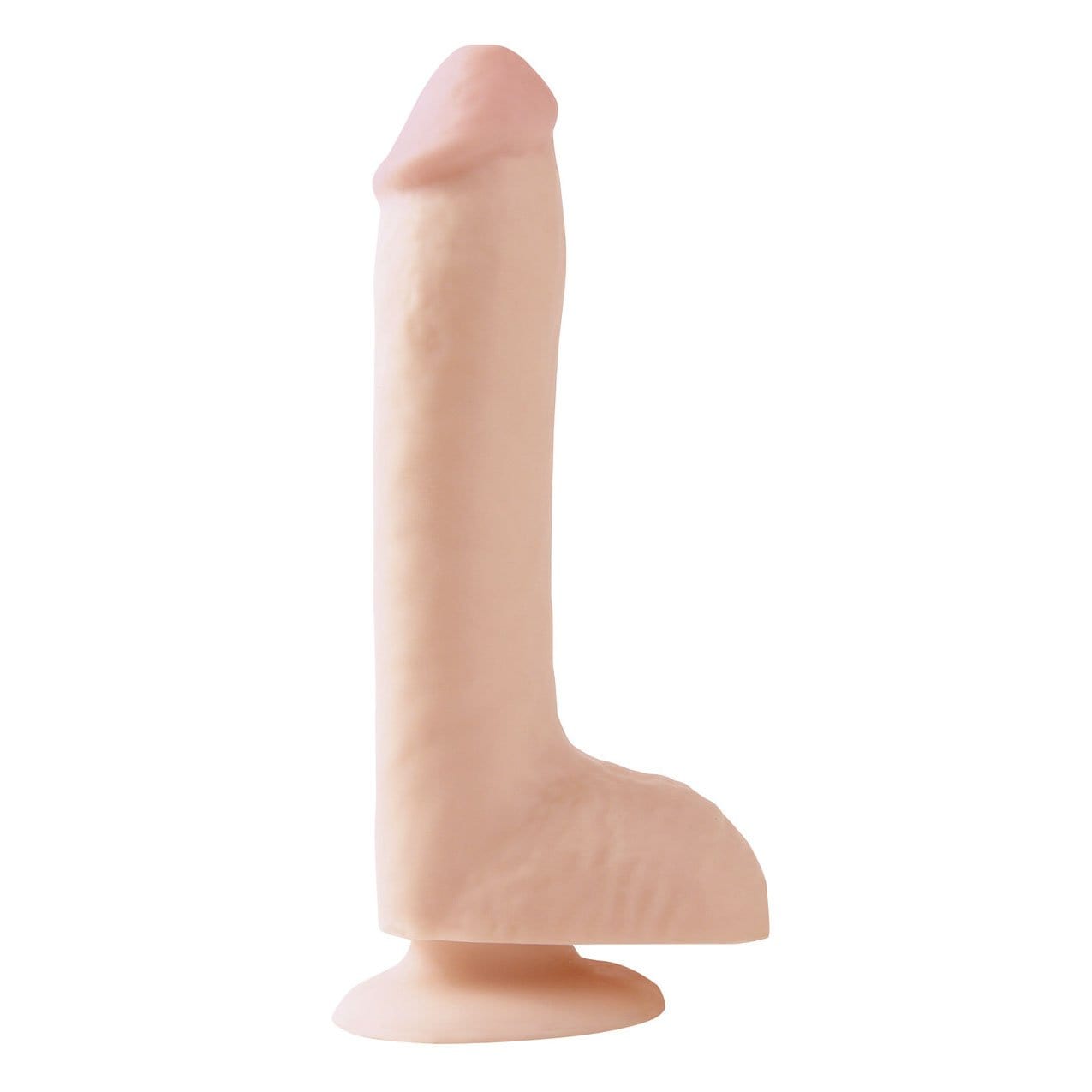 Basix Rubber Works 8" Dong with Suction Cup - Light - Thorn & Feather