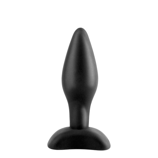 Anal Fantasy Collection Mini Silicone Plug - Black - Thorn & Feather Sex Toy Canada
