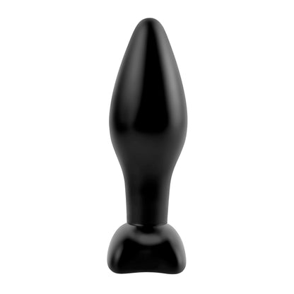 Anal Fantasy Collection Small Silicone Plug - Black - Thorn & Feather