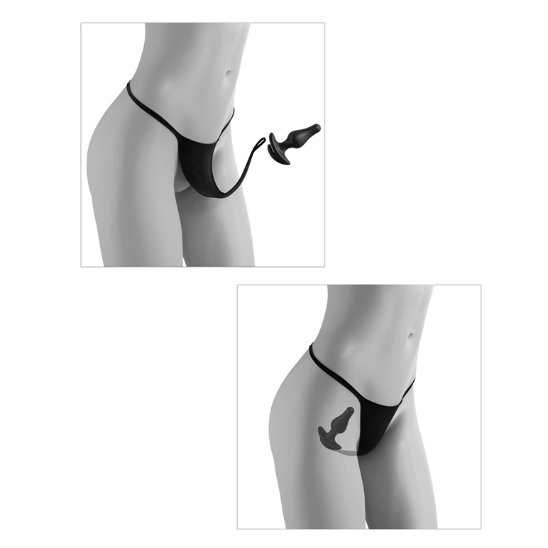 Hookup Panties Remote Bowtie Bikini - S-L - Thorn & Feather Sex Toy Canada