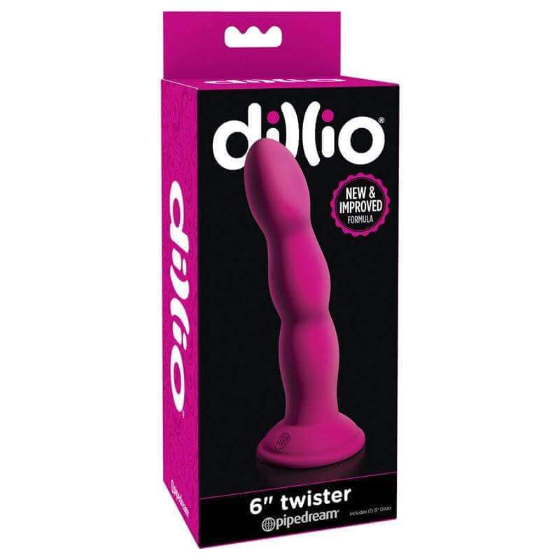 Dillio Twister Dildo 6" - Thorn & Feather Sex Toy Canada