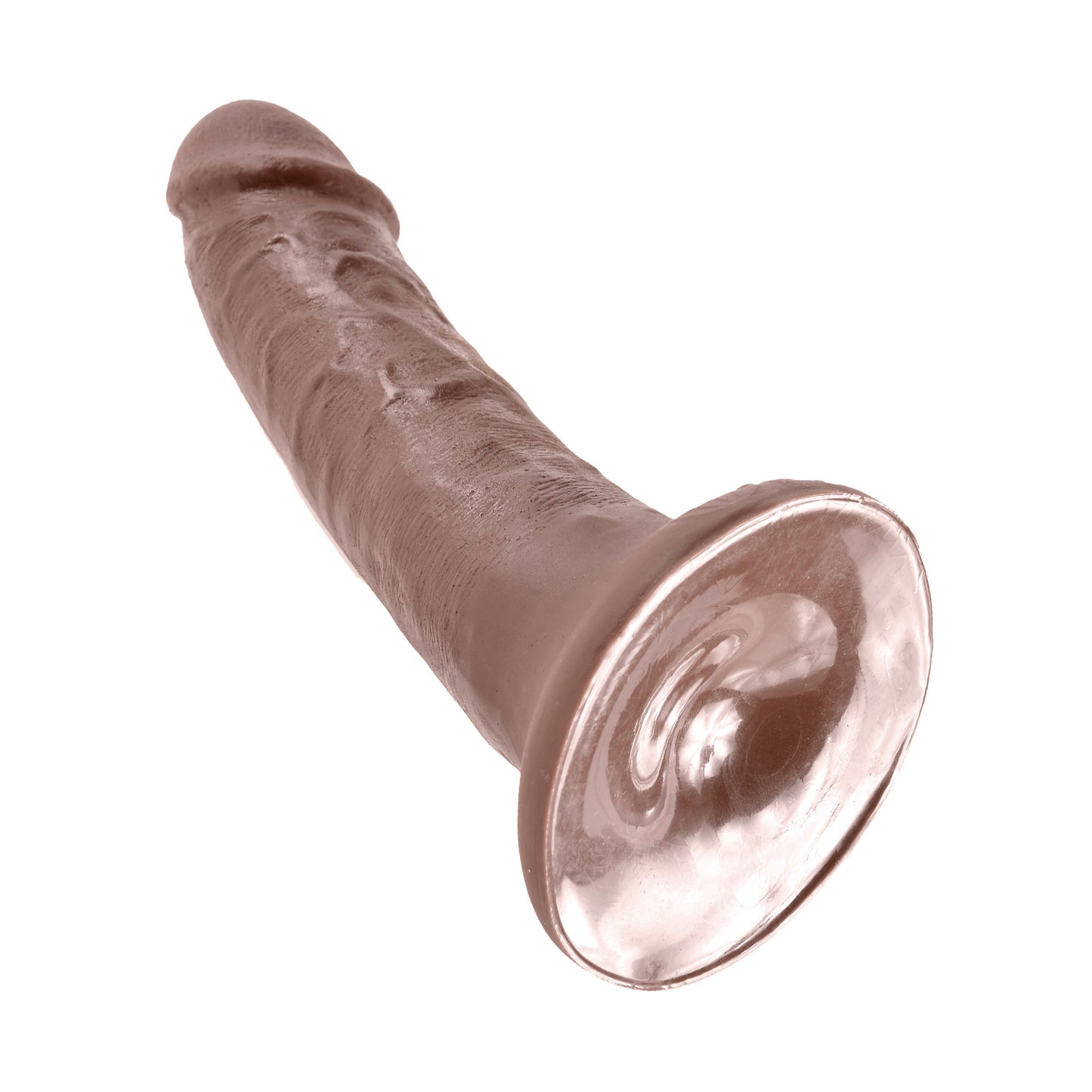 King Cock 6" Cock - Brown - Thorn & Feather Sex Toy Canada