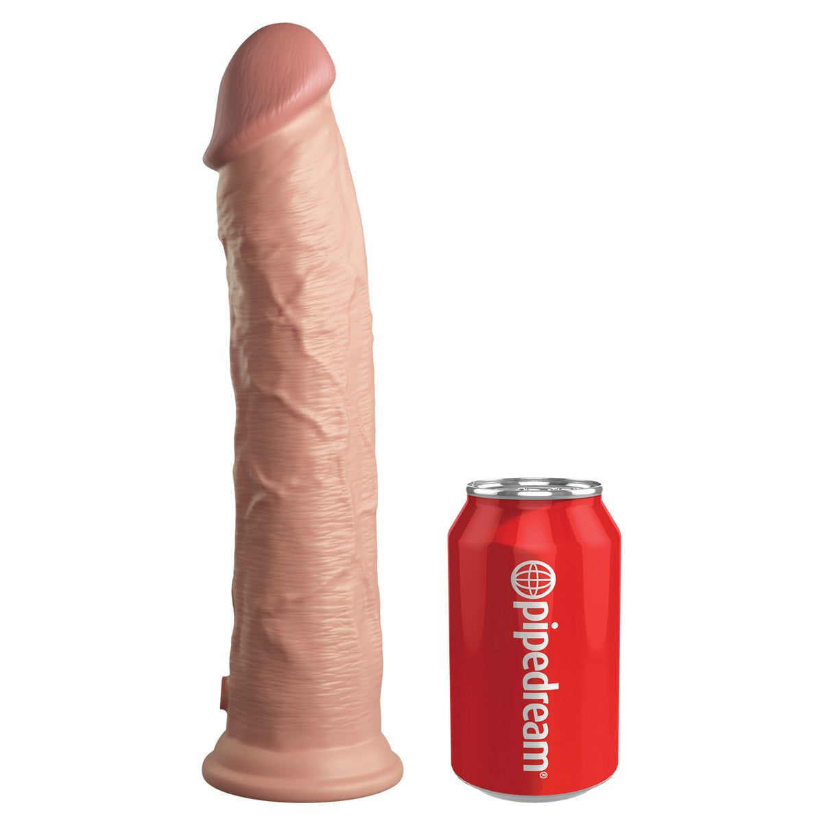 King Cock Elite 11" Silicone Dual Density Cock - Light - Thorn & Feather