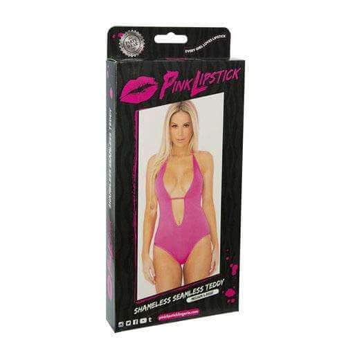Shameless Seamless Teddy - Pink, M/L - Thorn & Feather Sex Toy Canada