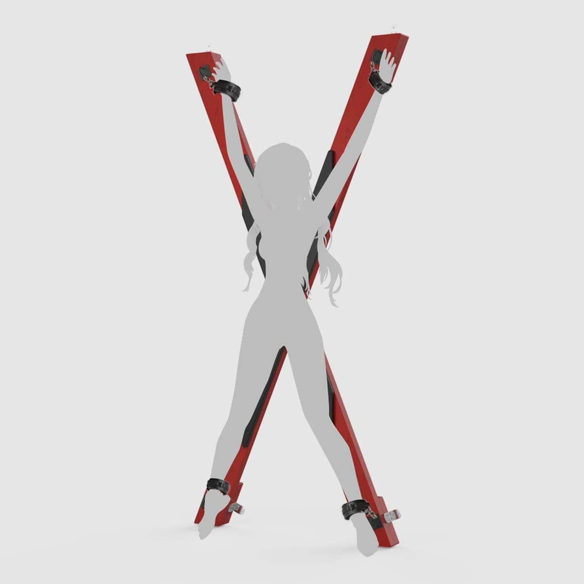 Portable St. Andrew’s cross - Thorn & Feather