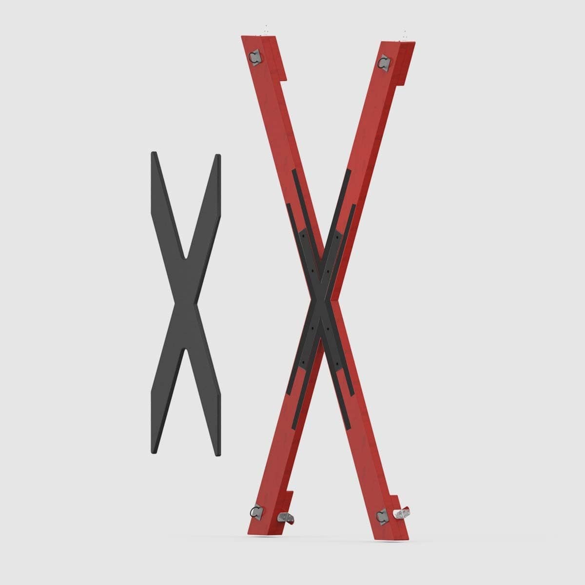 Portable St. Andrew’s cross - Thorn & Feather