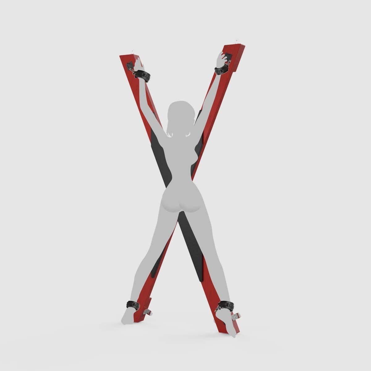 Portable St. Andrew’s cross - Thorn & Feather