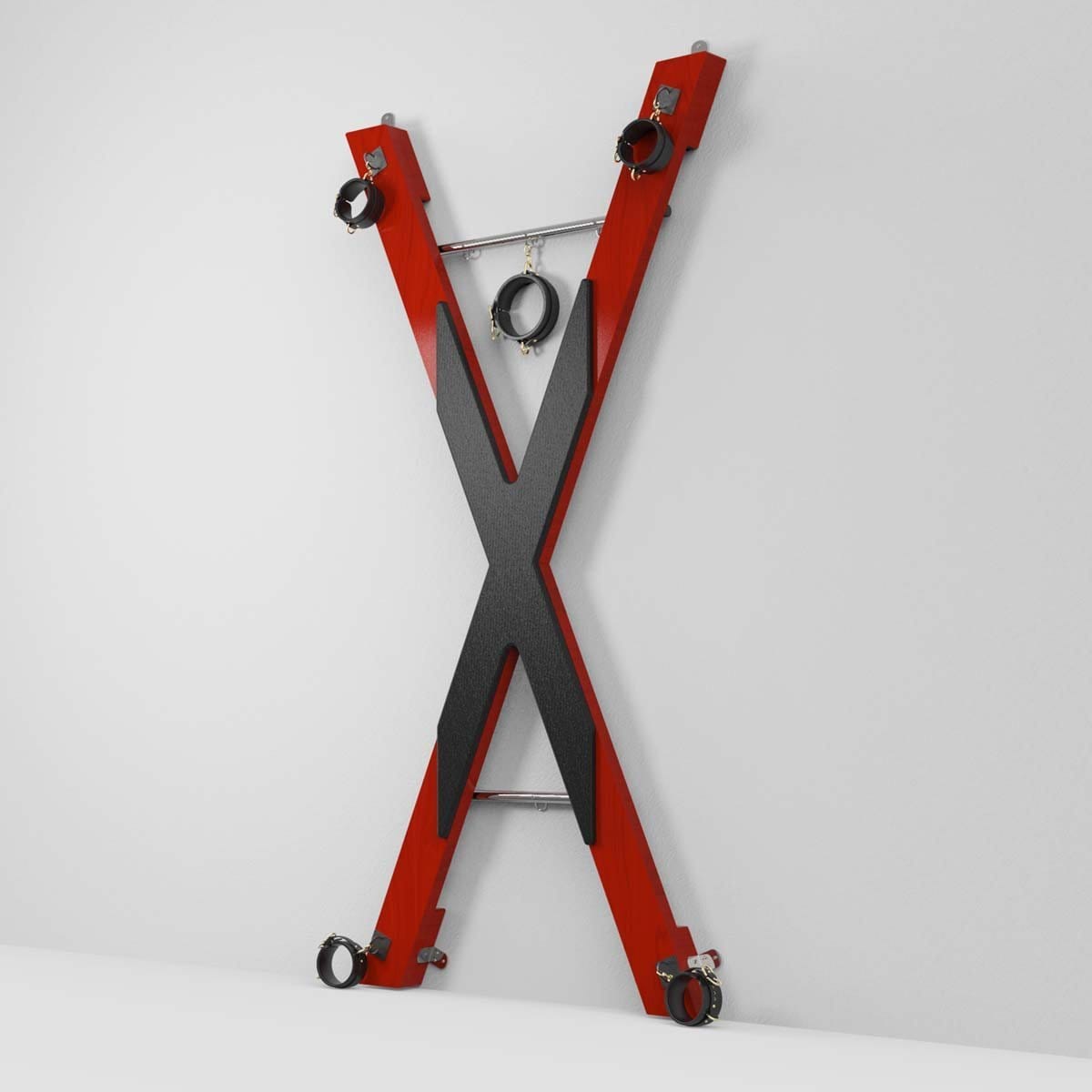 Portable St. Andrew’s cross - Thorn & Feather