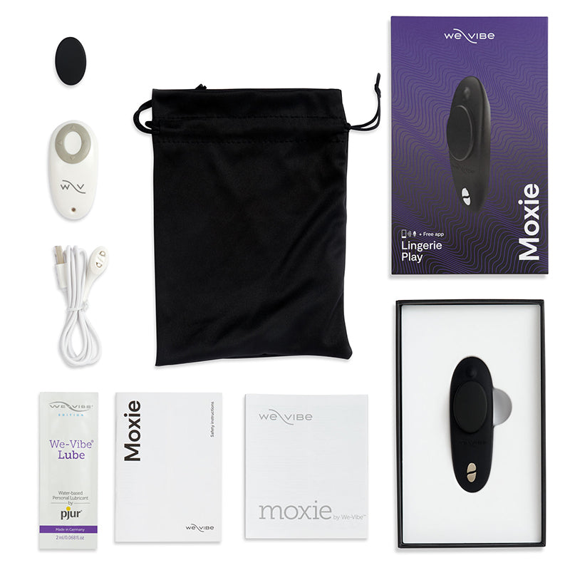 We-Vibe Moxie Lingerie Play Vibrator - Thorn & Feather Sex Toy Canada
