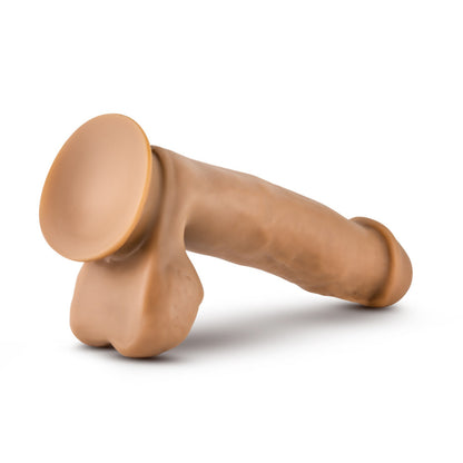 7 Inch Dildo With Balls - Tan - Thorn & Feather