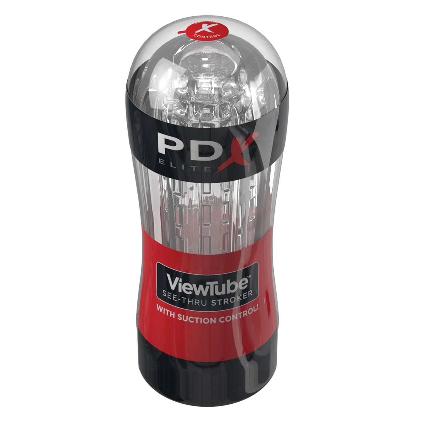 PDX Elite ViewTube Stroker - Clear - Thorn & Feather