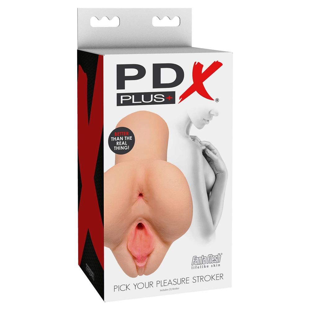 PDX Plus Pick Your Pleasure Stroker - Light - Thorn & Feather