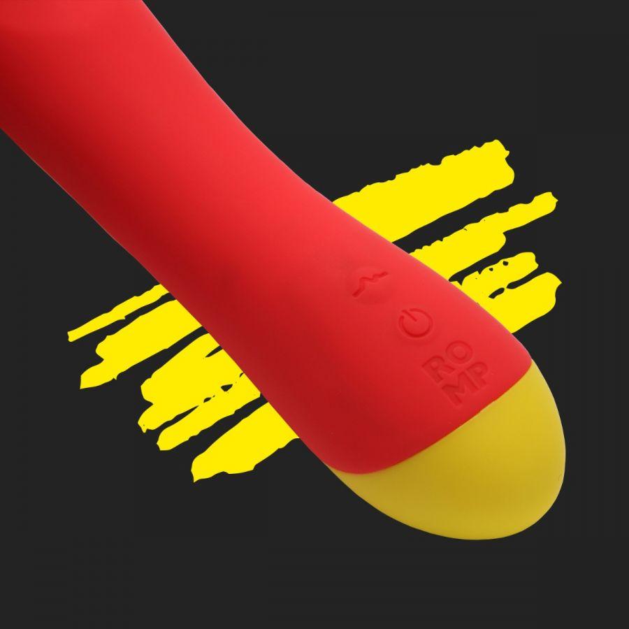 Romp Hype G-spot Vibrator - Red - Thorn & Feather Sex Toy Canada