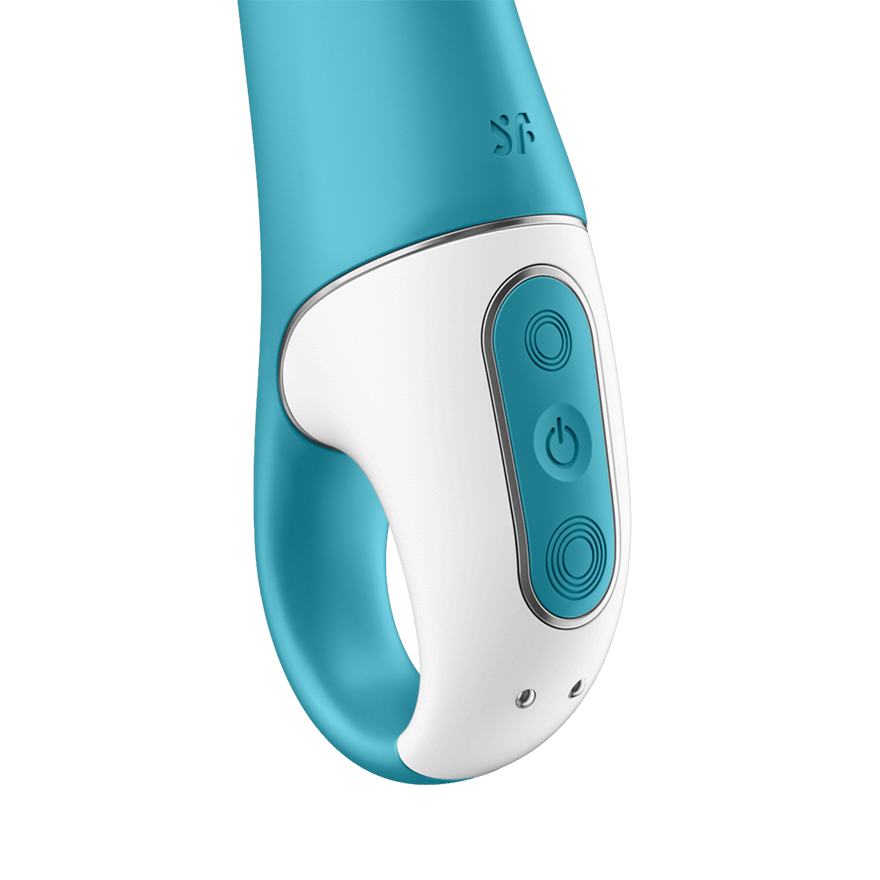 Satisfyer A-Mazing 2 A-Spot Vibrator - Turquoise - Thorn & Feather