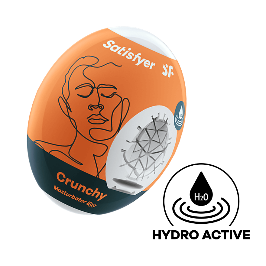 Satisfyer Masturbator Egg - Crunchy - Thorn & Feather