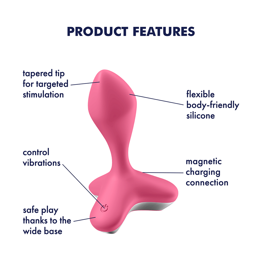 Satisfyer Game Changer Vibrating Anal Plug - Thorn & Feather