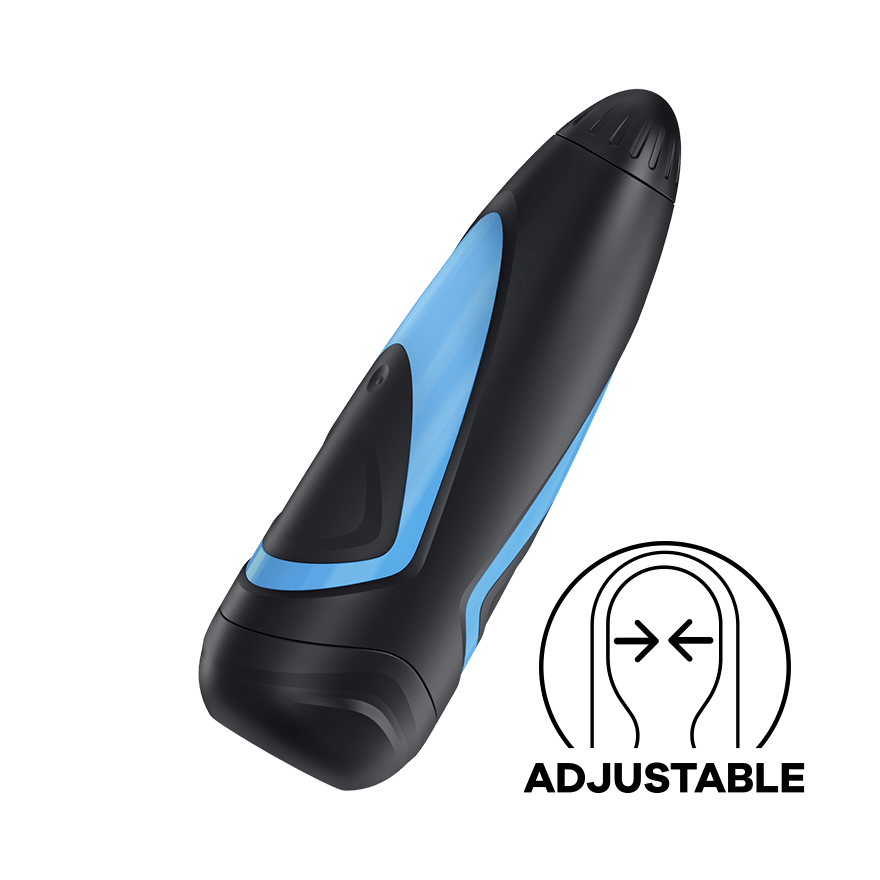 Satisfyer Men One Masturbator - Black/Blue - Thorn & Feather