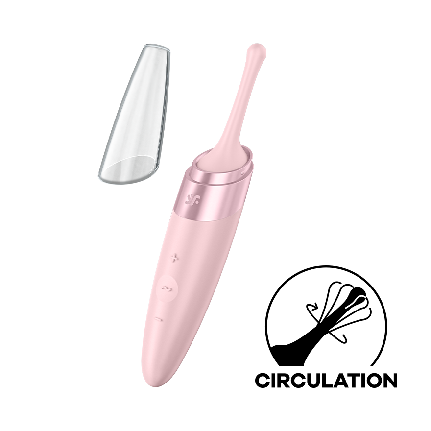 Satisfyer Twirling Delight Clit & Nipple Stimulator - Thorn & Feather