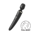 Satisfyer Wand-er Woman XXL - Black, Gold - Thorn & Feather