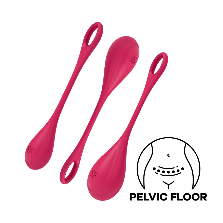 Satisfyer Yoni Power 1 Balls Training Set - Thorn & Feather Sex Toy Canada