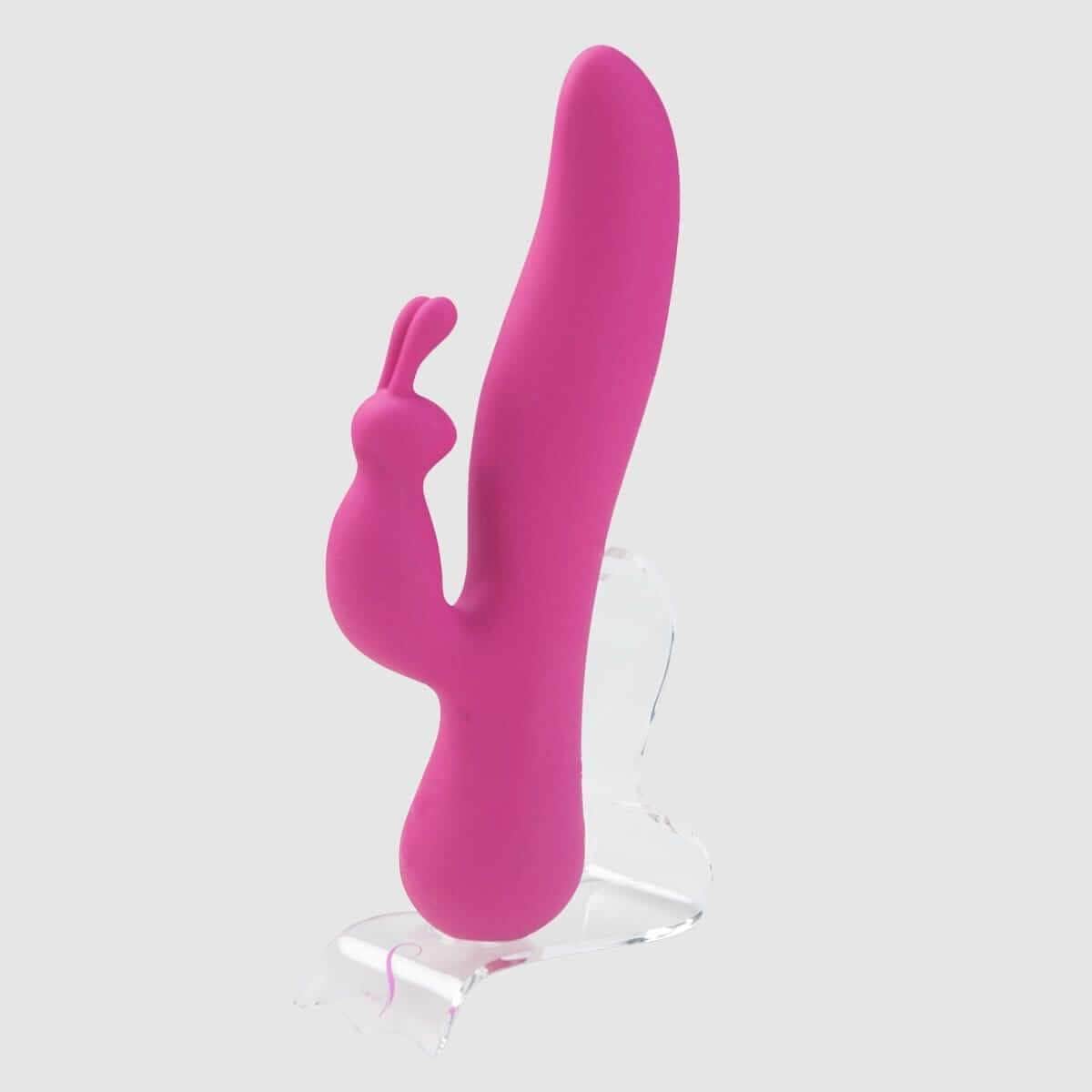 The Love Swan - Rotating Dual Rabbit Vibrator - Thorn & Feather
