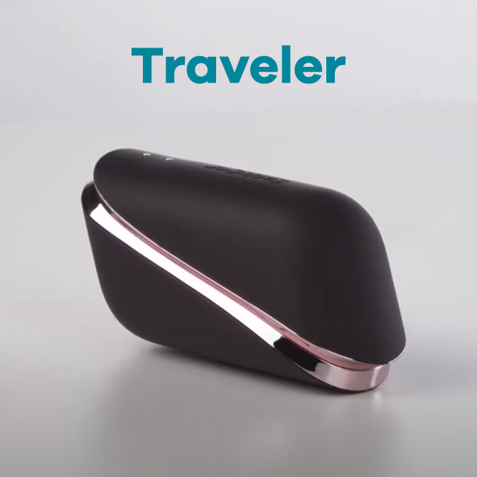 Satisfyer Pro Traveler Clit Stimulator - Thorn & Feather