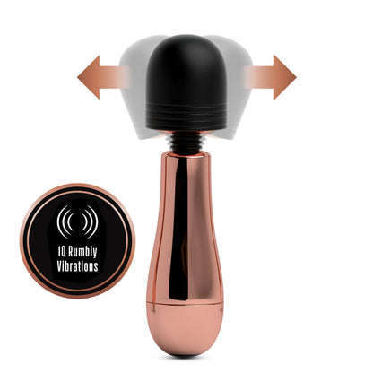 Lush Chloe Rechargeable Vibrator - Rose Gold - Thorn & Feather