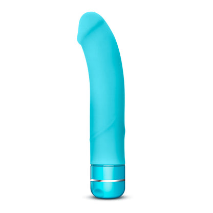 Luxe Beau Silicone G-Spot Vibrator - Blue - Thorn & Feather