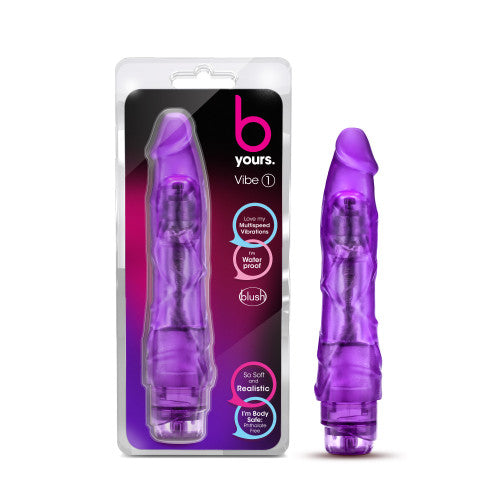 B Yours Multispeed Vibe #1 - Purple - Thorn & Feather Sex Toy Canada