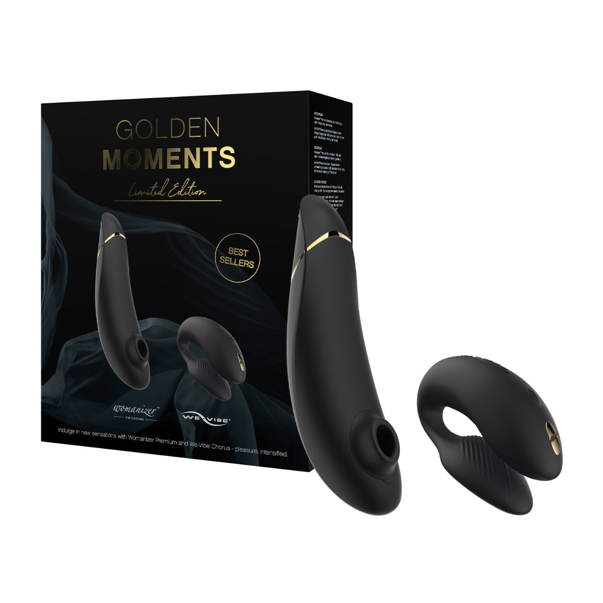 Womanizer & We-Vibe Golden Moments Limited Edition Gift Set - Thorn & Feather Sex Toy Canada