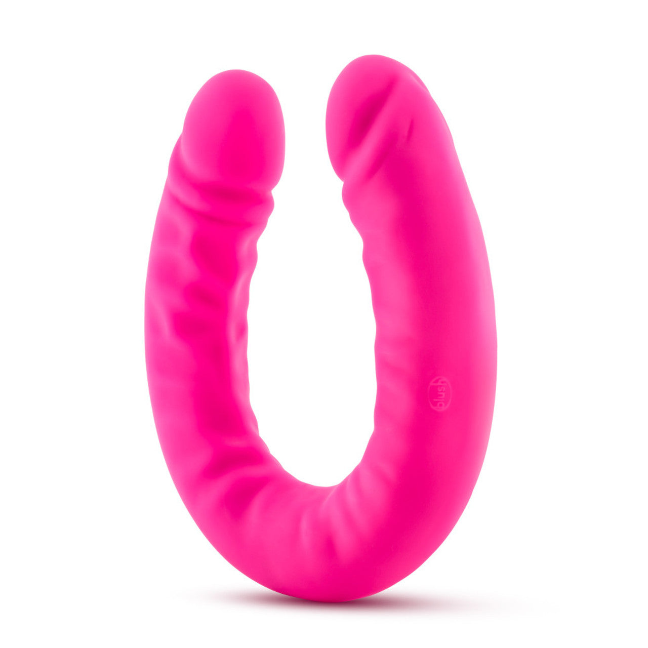 Ruse 18 inch Silicone Slim Double Dong - Hot Pink - Thorn & Feather