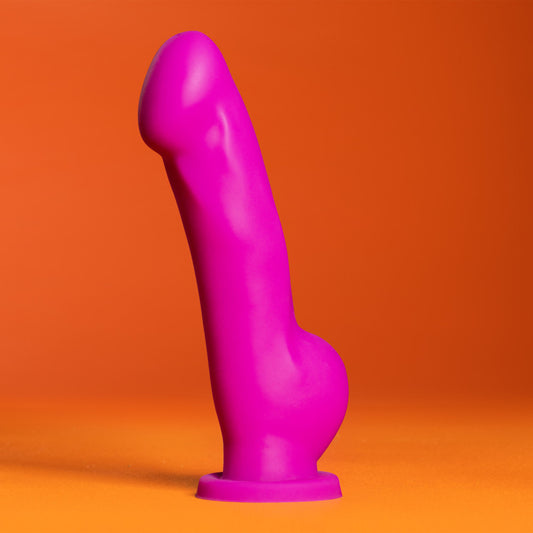 Avant D7 Ergo Violet Silicone Dildo - Thorn & Feather Sex Toy Canada